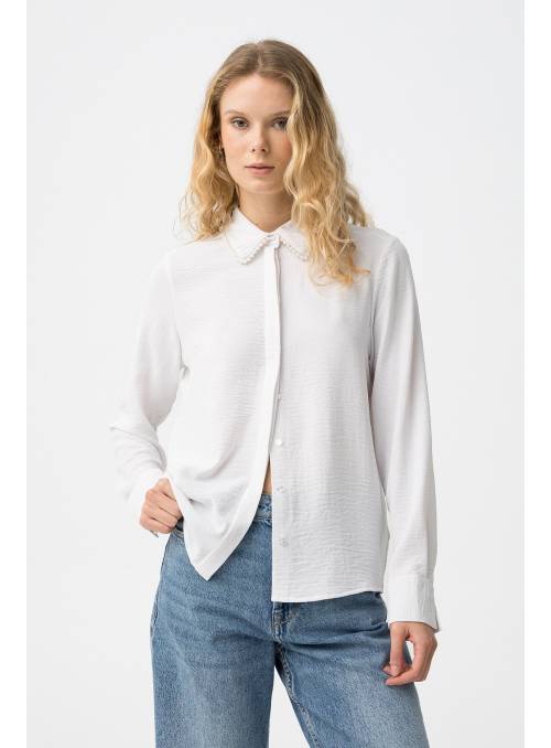CAMISA PERLADA BLANCA TIFFOSI
