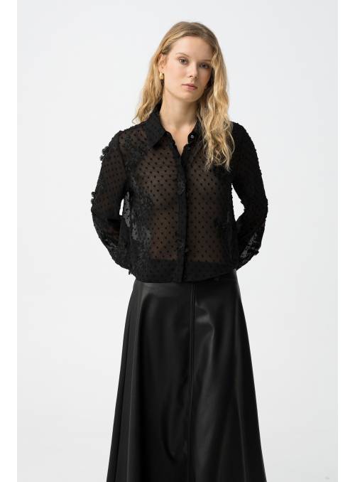 CAMISA PLUMETI NEGRA TIFFOSI