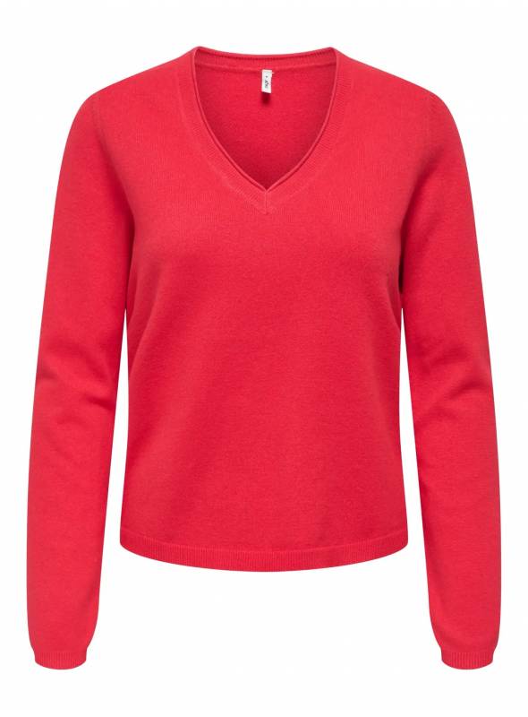 JERSEY LLOYAL ROJO CUELLO PICO ONLY