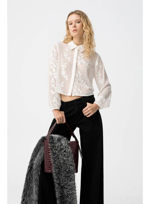 BLUSA PLUMETI BLANCA TIFFOSI