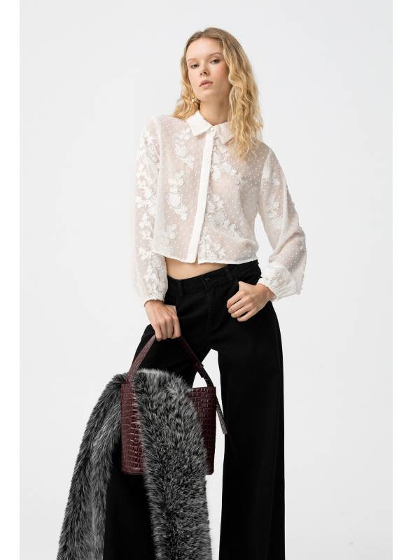 BLUSA PLUMETI BLANCA TIFFOSI