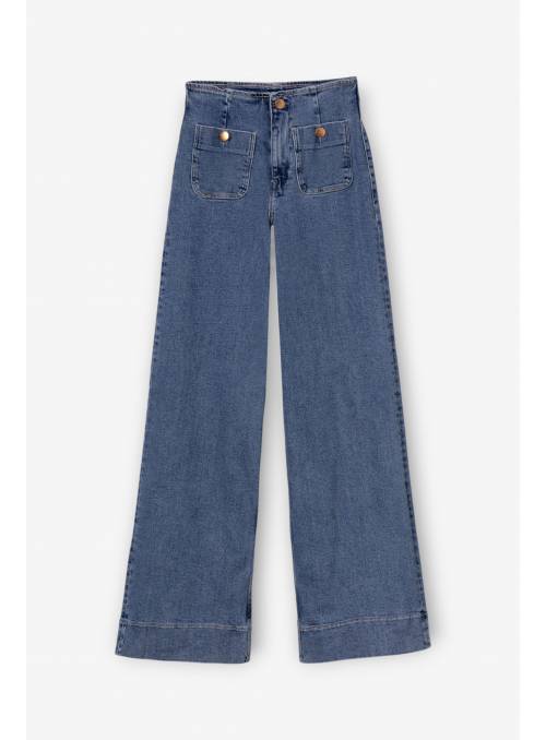 VAQUERO SARAH AZUL CLARO TIFFOSI