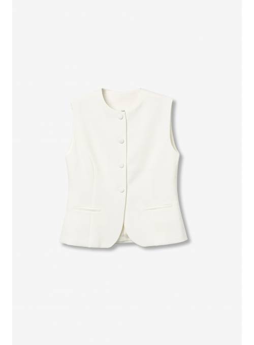 CHALECO PEPPER BLANCO TIFFOSI