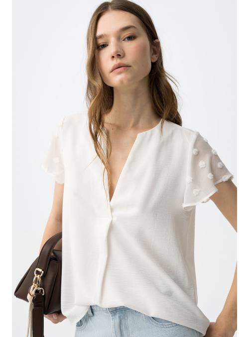 BLUSA BLANCA NPLY TIFFOSI