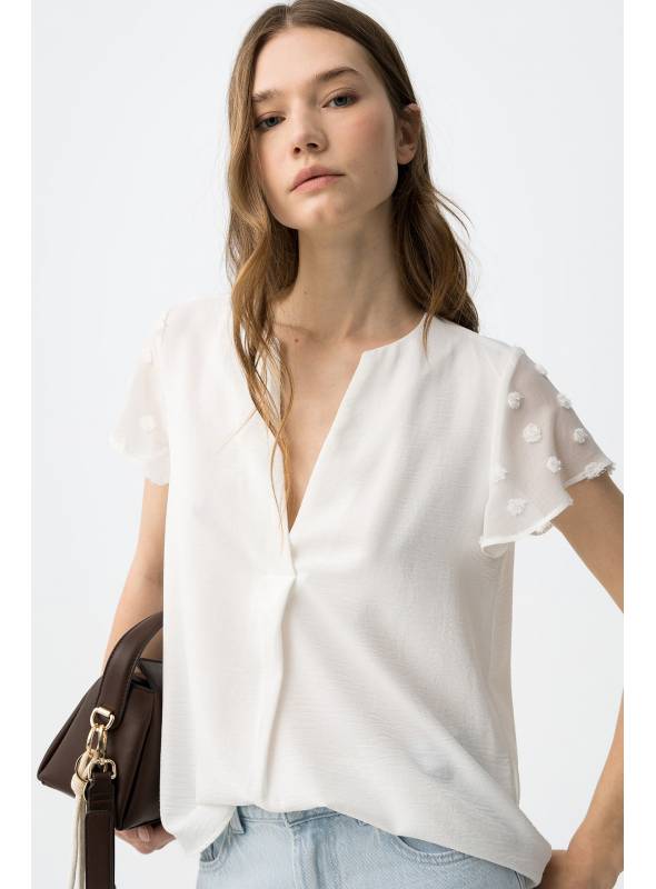 BLUSA BLANCA NPLY TIFFOSI