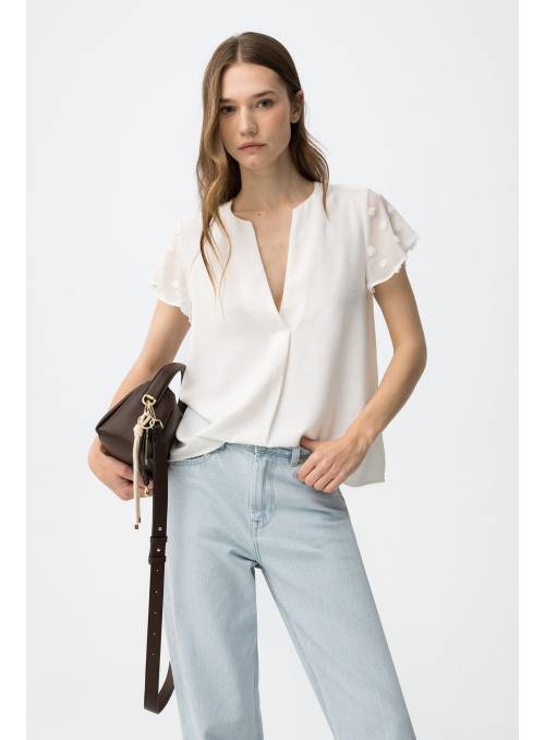 BLUSA BLANCA NPLY TIFFOSI