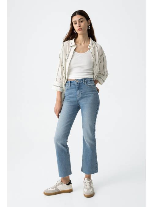 PANTALON VAQUERO FLARE CHOPPER TIFFOSI