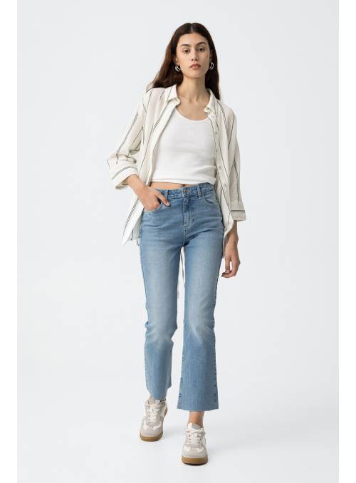 PANTALON VAQUERO FLARE CHOPPER TIFFOSI