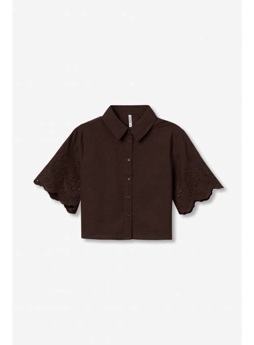 BLUSA LENCASTRE MARRON TIFFOSI