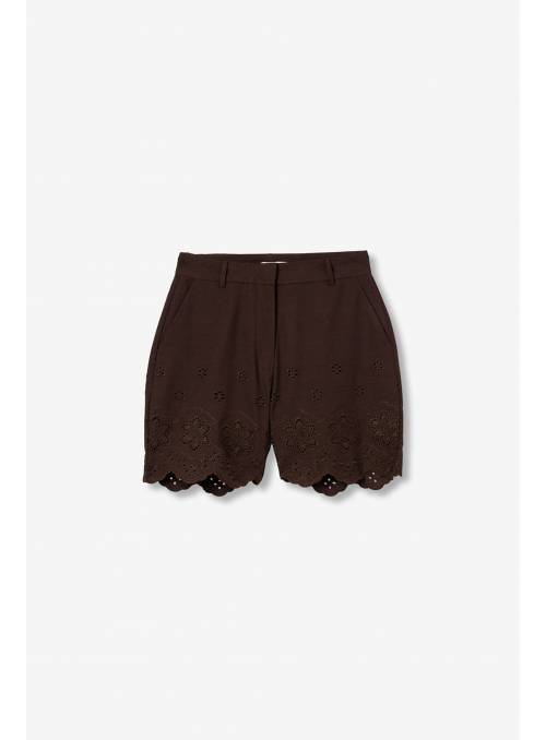 SHORT LENCASTRE MARRON TIFFOSI