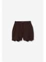 SHORT LENCASTRE MARRON TIFFOSI