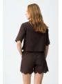 BLUSA LENCASTRE MARRON TIFFOSI