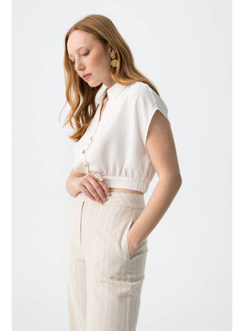 BLUSA FRANCESCA BLANCA TIFOSSI