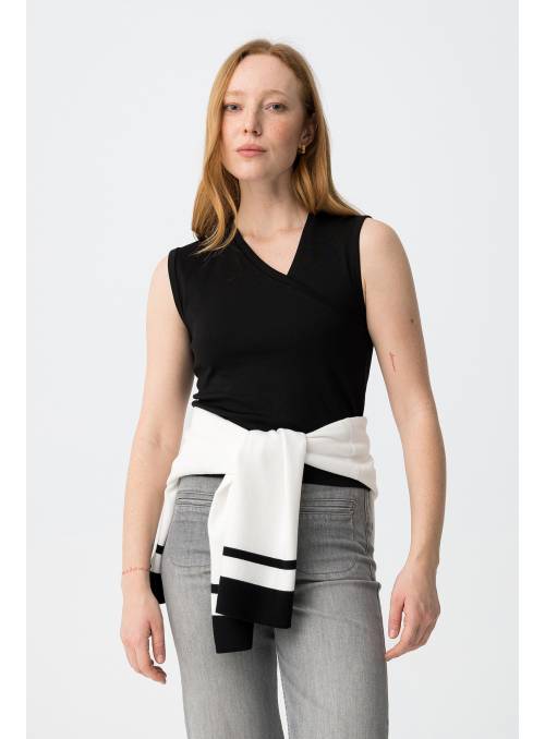 CAMISETA C/P NEGRA TIFFOSI