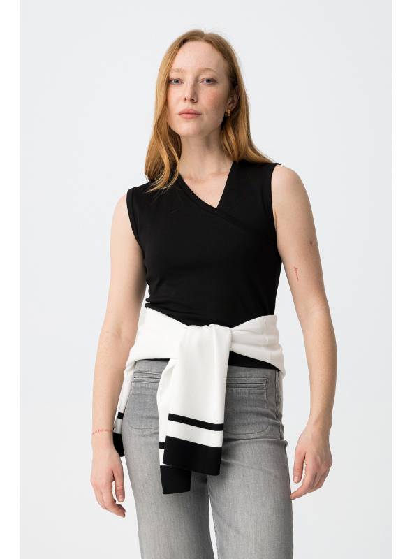 CAMISETA C/P NEGRA TIFFOSI