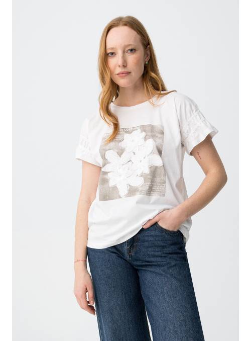 CAMISETA LYDIA BLASNCA TIFFOSI