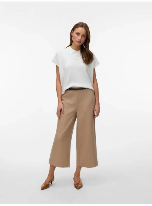 PANTALÓN CAMEL COULOTE VERO MODA