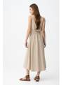VESTIDO SHARA BEIGE TIFFOSI