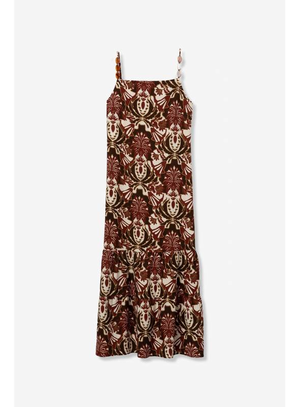 VESTIDO MARGARIDA TIRANTE NACAR TIFFOSI