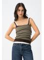 TOP TIRANTES OLIVE 3 COLORES TIFFOSI