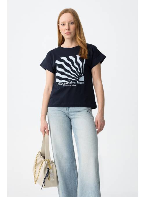 CAMISETA ELLA AZUL TIFFOSI