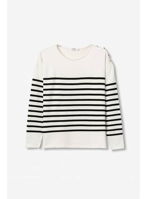 CAMISETA VENICE RAYAS AZUL TIFFOSI