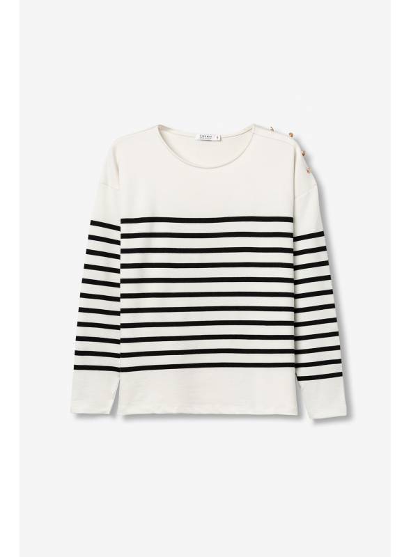 CAMISETA VENICE RAYAS AZUL TIFFOSI