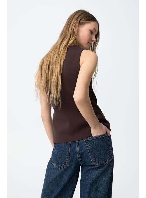 CHALECO FLEUR CHOCOLATE TIFFOSI