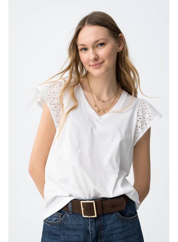 CAMISETA GRACIOSA BLANCA TIFFOSI