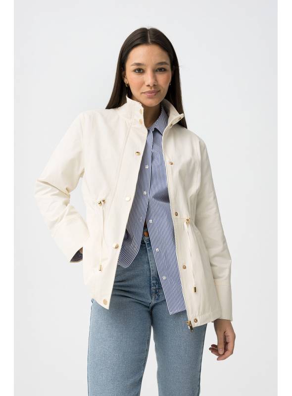 CHAQUETA VELA BEIGE TIFFOSI