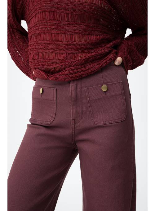 PANTALÓN SARAH GRANATE TIFFOSI