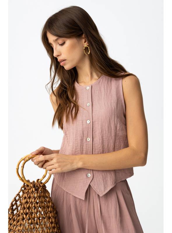 CHALECO AUGUSTA ROSA TIFFOSI