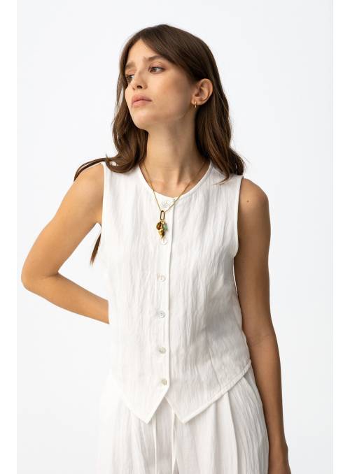 CHALECO AUGUSTA BLANCO TIFFOSI