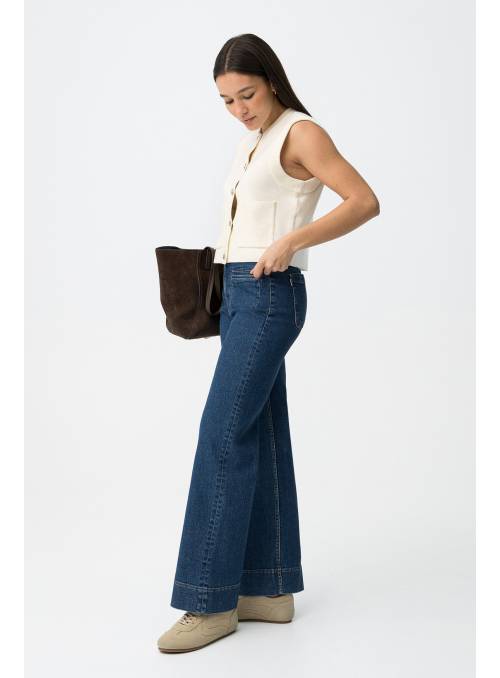 PANTALON OLIVIA AZUL TIFFOSI