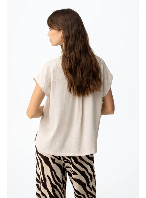 BLUSA BERTA BEIGE TIFFOSI