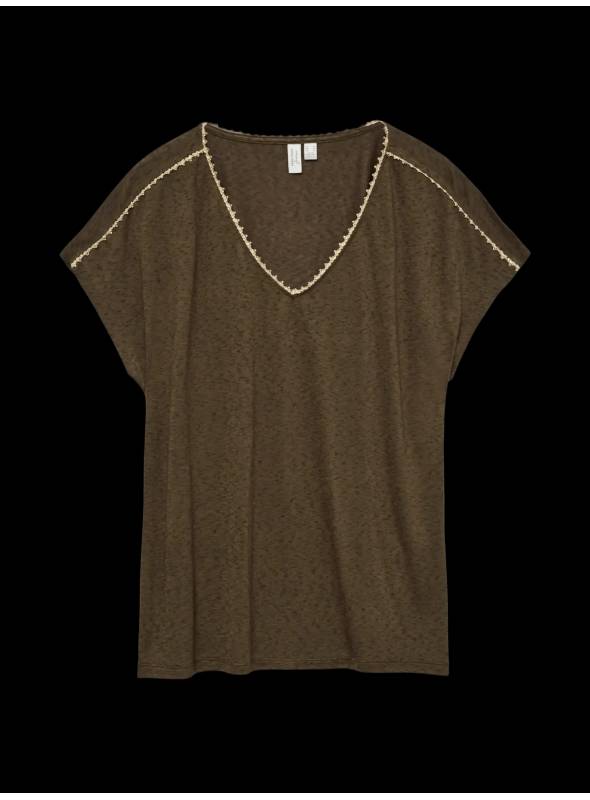 CAMISETA JACKIE VERDE VERO MODA