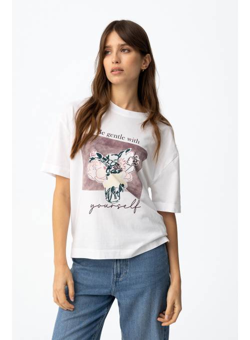 CAMISETA SPOINK FLORES TIFFOSI