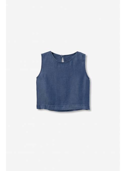TOP LITA AZUL VAQUERO TIFFOSI