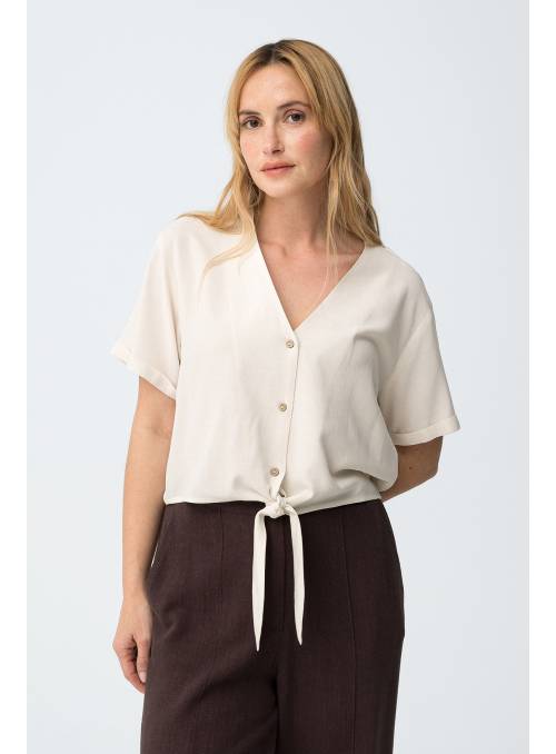 BLUSA BENJI BEIGE TIFFOSI