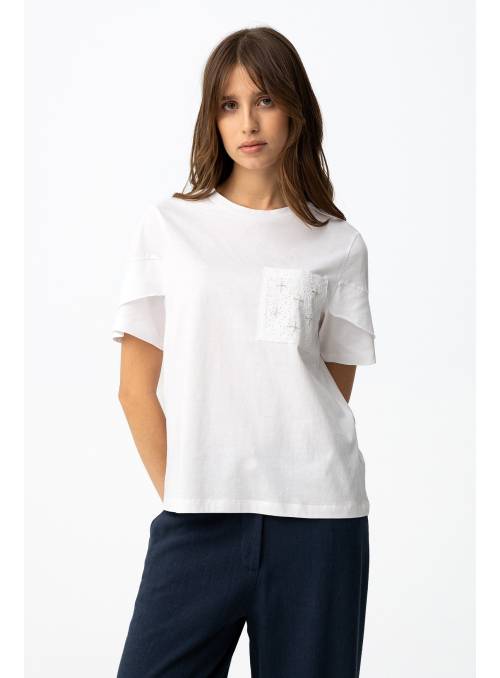 CAMISETA ALINA BLANCA TIFFOSI