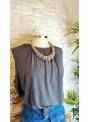 CAMISETA FILLY GRIS VERO MODA