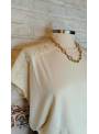 CAMISETA GINA BEIGE VERO MODA