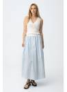 FALDA RUBBER CELESTE TIFFOSI