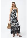 VESTIDO MERT ESTAMPADO MARINO TIFFOSI