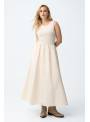 VESTIDO FIJI BEIGE TIFFOSI
