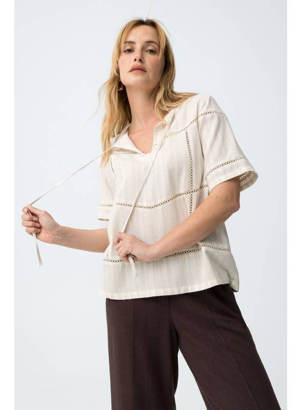 BLUSA PROVENCE BEIGE TIFFOSI