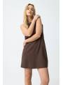 VESTIDO REBECA MARRON TIFFOSI