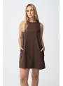 VESTIDO REBECA MARRON TIFFOSI