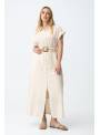 VESTIDO CAMISERO REILY BEIGE TIFFOSI
