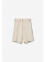 SHORT RUSTICO LINO BEIGE TIFFOSI